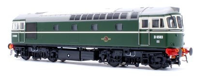 Class 33/0 BR Green BRCW Type 3 No.D6583 Diesel Locomotive - DCC Sound