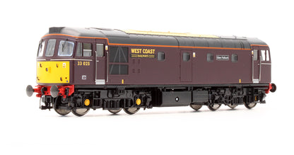 Pre-Owned 3370 West Coast Railways Class 33 025 'Glen Falloch' Diesel Locomotive