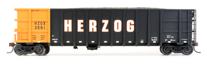 Pre-Owned Set Of 3 HGZX 50' Thrall High-Side Coal Gondolas