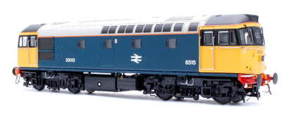 Class 33/0 BR Blue No.33012 (Yellow Cabs/HI Headlights) Diesel Locomotive