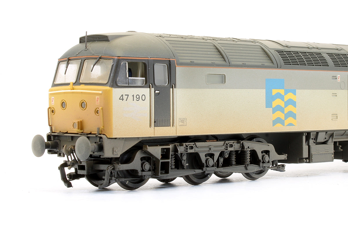 Pre-Owned Class 47190 'Pectinidae' Railfreight Petroleum Sector Diesel Locomotive (Weathered) - DCC Sound