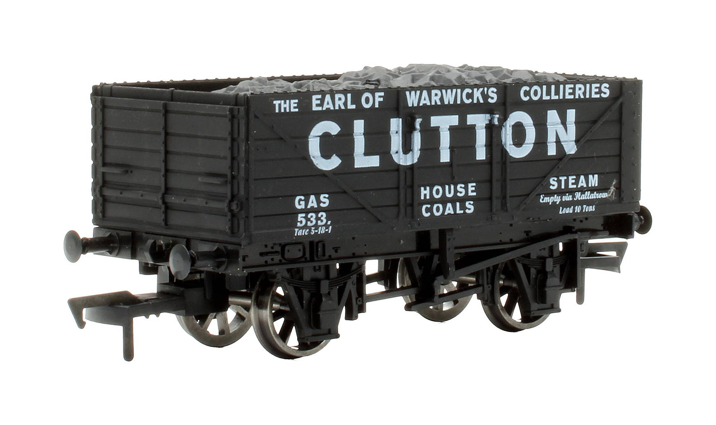 Pre-Owned 10T 7 Plank Wagon The Earl of Warrick Colliers Clutton '533' - Limited Edition