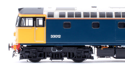 Class 33/0 BR Blue No.33012 (Yellow Cabs/HI Headlights) Diesel Locomotive