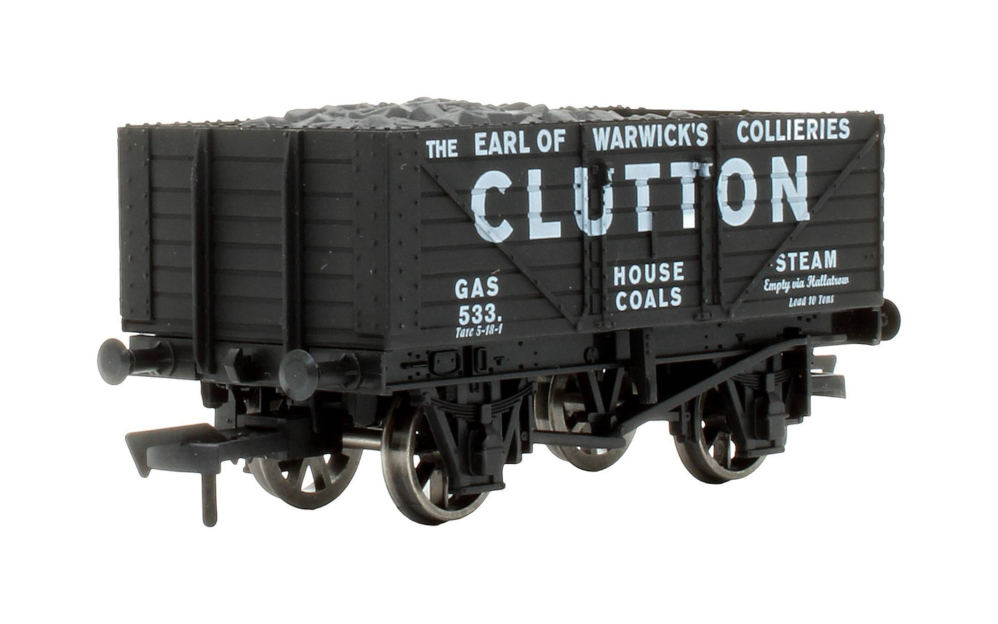 Pre-Owned 10T 7 Plank Wagon The Earl of Warrick Colliers Clutton '533' - Limited Edition
