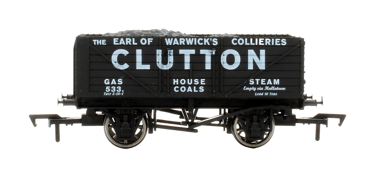 Pre-Owned 10T 7 Plank Wagon The Earl of Warrick Colliers Clutton '533' - Limited Edition
