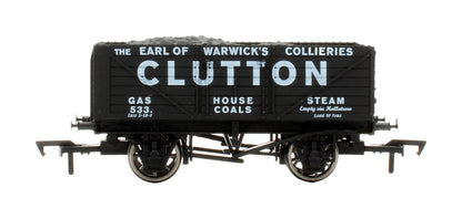 Pre-Owned 10T 7 Plank Wagon The Earl of Warrick Colliers Clutton '533' - Limited Edition