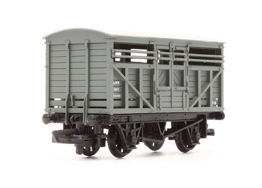 Pre-Owned 33-652 12T Cattle Wagon LMS Grey M14400