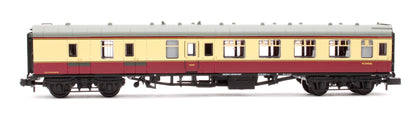 BR Mk1 BSK Brake Second Corridor BR Crimson & Cream No. M34006