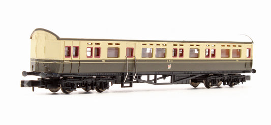 Pre-Owned 2P-004-005 Autocoach GWR Chocolate & Cream '192'