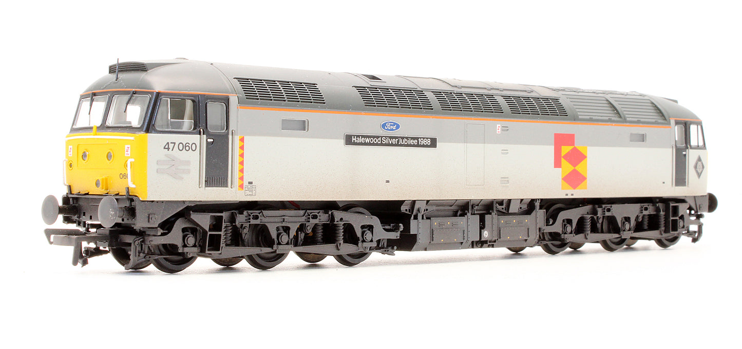 Pre-Owned Class 47060 'Halewood Silver Jubilee 1988' BR Railfreight Distribution Diesel Locomotive - Renamed & Numbered