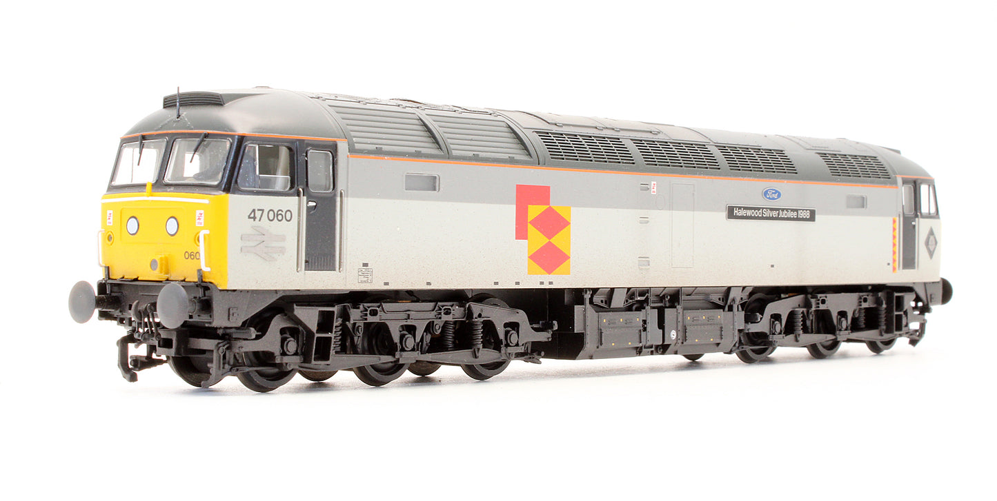 Pre-Owned Class 47060 'Halewood Silver Jubilee 1988' BR Railfreight Distribution Diesel Locomotive - Renamed & Numbered