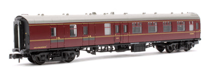 Pre-Owned BR Mk1 BSK Brake Second Corridor BR Maroon No.M35342