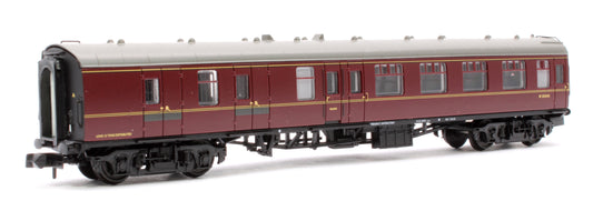 Pre-Owned BR Mk1 BSK Brake Second Corridor BR Maroon No.M35342