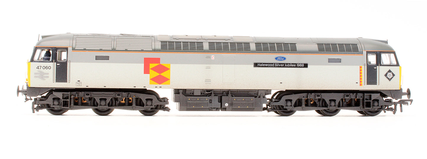 Pre-Owned Class 47060 'Halewood Silver Jubilee 1988' BR Railfreight Distribution Diesel Locomotive - Renamed & Numbered