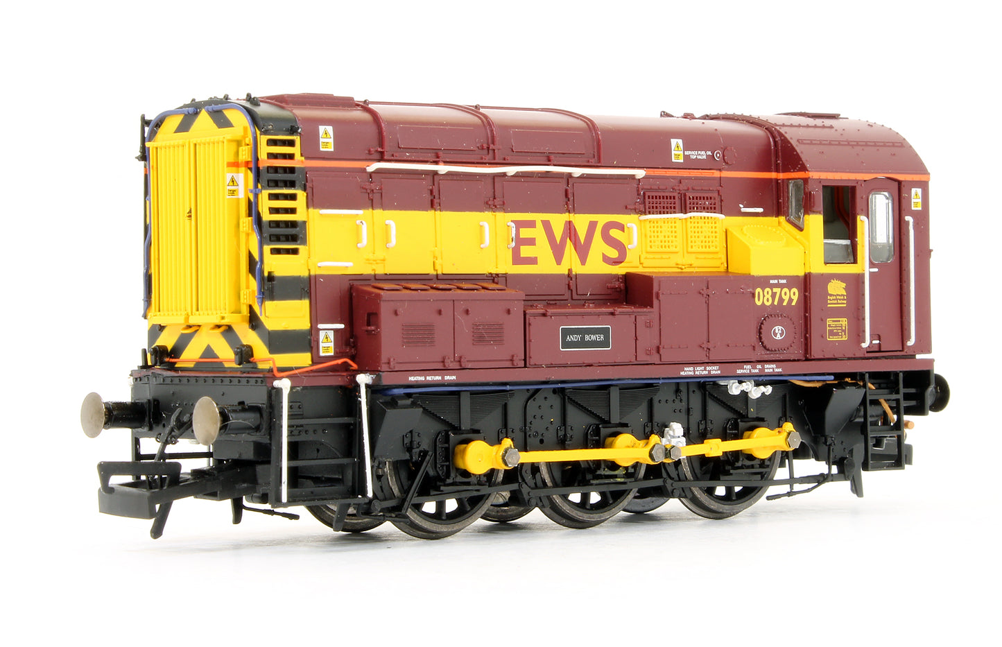 Pre-Owned EWS Class 08799 'Andy Bower' Diesel Shunter Locomotive