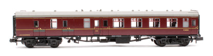 Pre-Owned BR Mk1 BSK Brake Second Corridor BR Maroon No.M35342