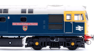 Class 33/0 BR Blue No.33027 'Earl Mountbatten of Burma' (Grey Roof) Diesel Locomotive