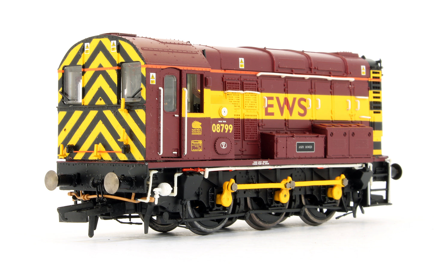 Pre-Owned EWS Class 08799 'Andy Bower' Diesel Shunter Locomotive