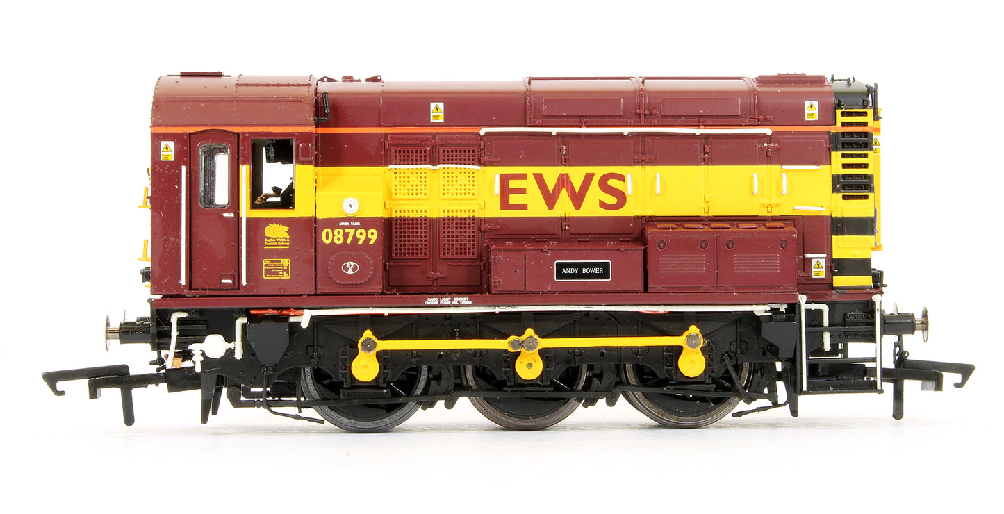 Pre-Owned EWS Class 08799 'Andy Bower' Diesel Shunter Locomotive