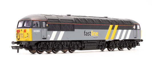Pre-Owned fastline Freight Class 56303 Diesel Locomotive - Repainted & Renumbered