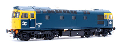 Class 33/0 BR Blue No.33057 Diesel Locomotive