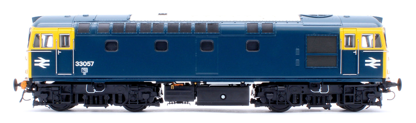 Class 33/0 BR Blue No.33057 Diesel Locomotive