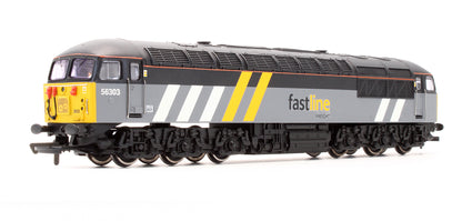 Pre-Owned fastline Freight Class 56303 Diesel Locomotive - Repainted & Renumbered