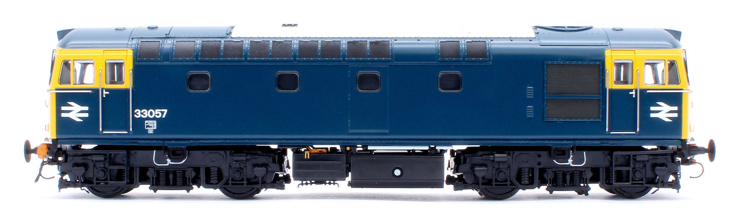 Pre-Owned 3423 Class 33/0 BR Blue No.33057 Diesel Locomotive