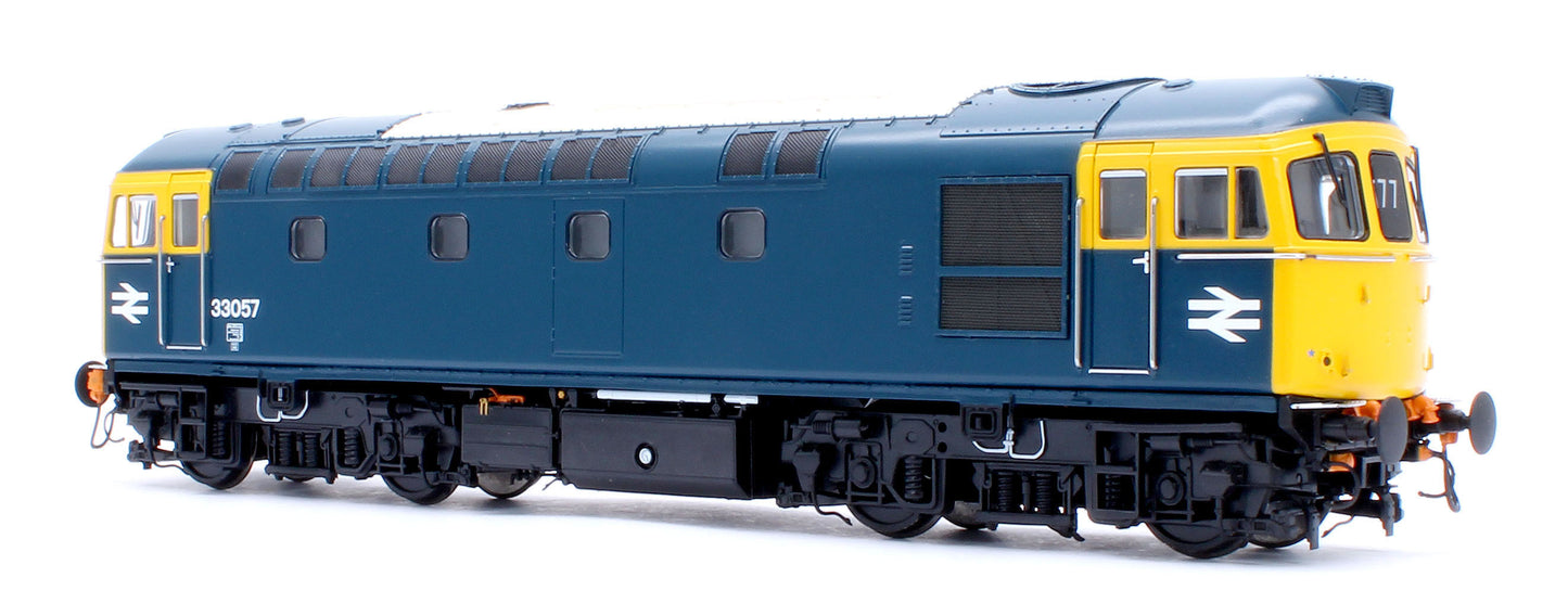 Class 33/0 BR Blue No.33057 Diesel Locomotive - DCC Sound