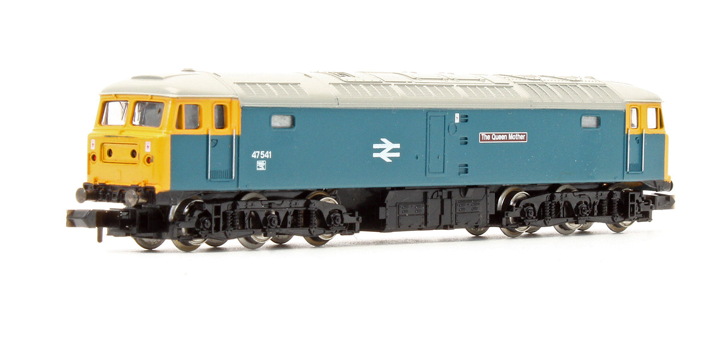 Pre-Owned BR Blue Class 47541 'The Queen Mother' Diesel Locomotive
