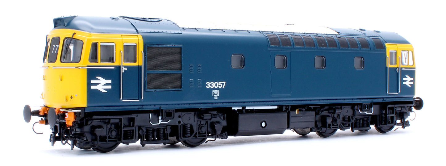 Class 33/0 BR Blue No.33057 Diesel Locomotive - DCC Sound