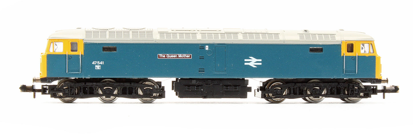 Pre-Owned BR Blue Class 47541 'The Queen Mother' Diesel Locomotive