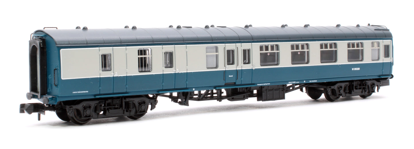 BR Mk1 BSK Brake Second Corridor BR Blue & Grey No.W35328