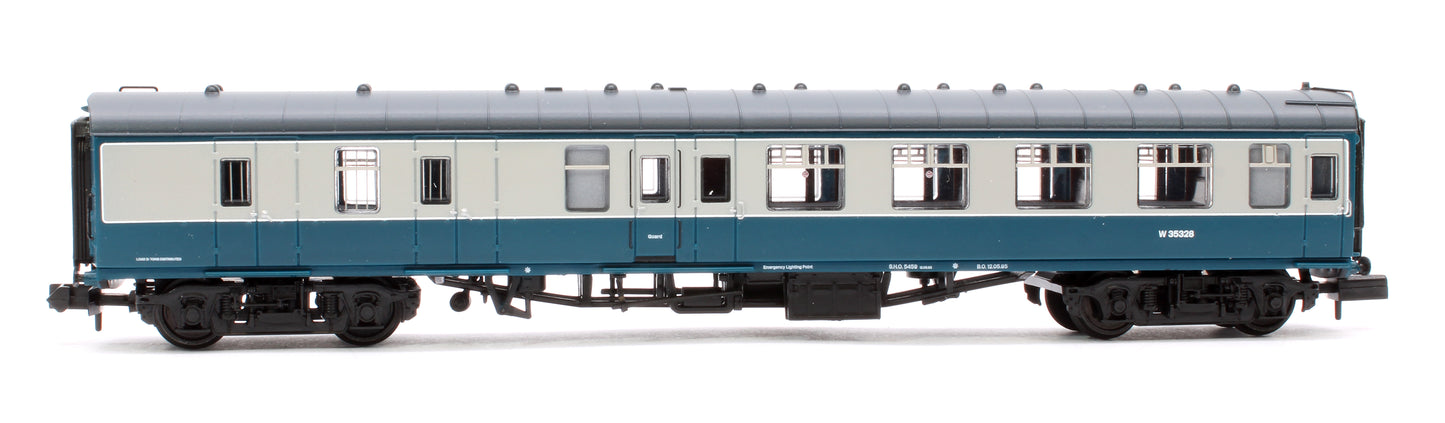 BR Mk1 BSK Brake Second Corridor BR Blue & Grey No.W35328