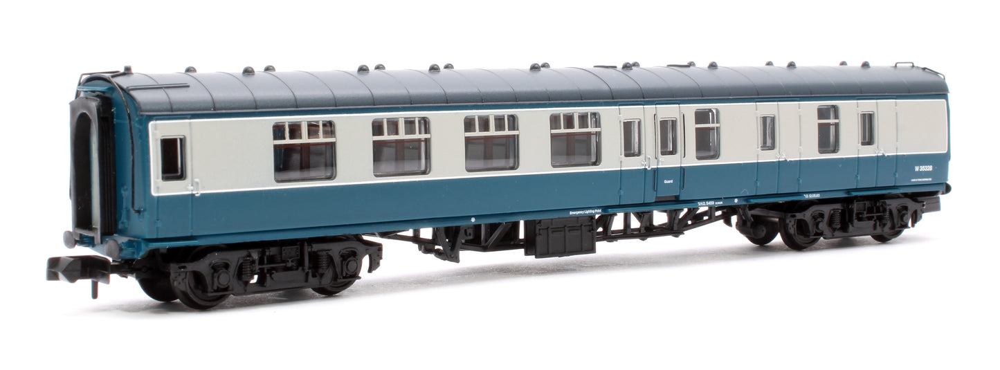 BR Mk1 BSK Brake Second Corridor BR Blue & Grey No.W35328