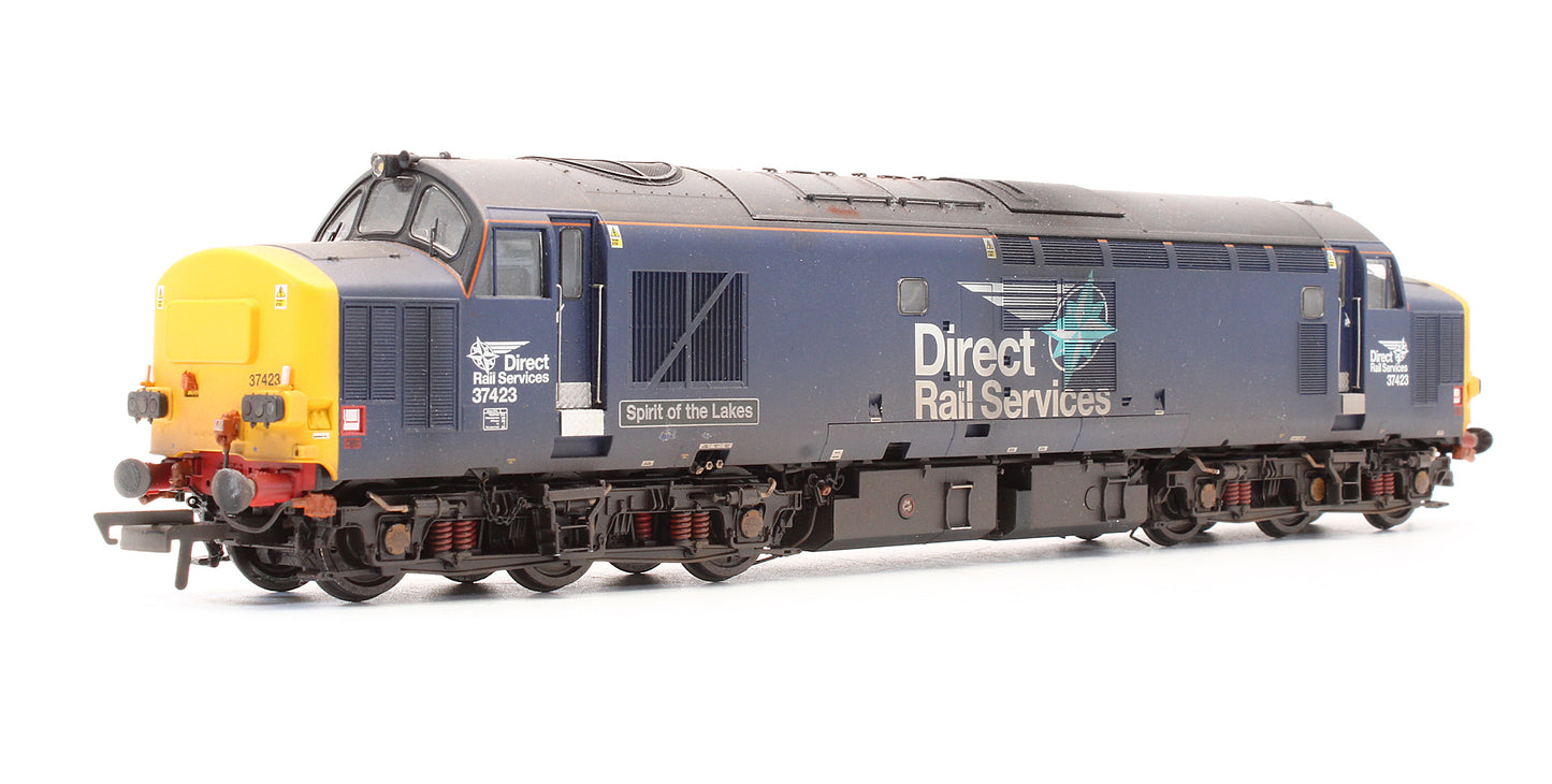Pre-Owned ACC231737423 Class 37/4 37423 'Spirit of the Lakes' DRS Compass Diesel Locomotive - Custom Weathered