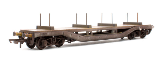 Warwell A Flat Wagon British Steel BB5017 - Weathered