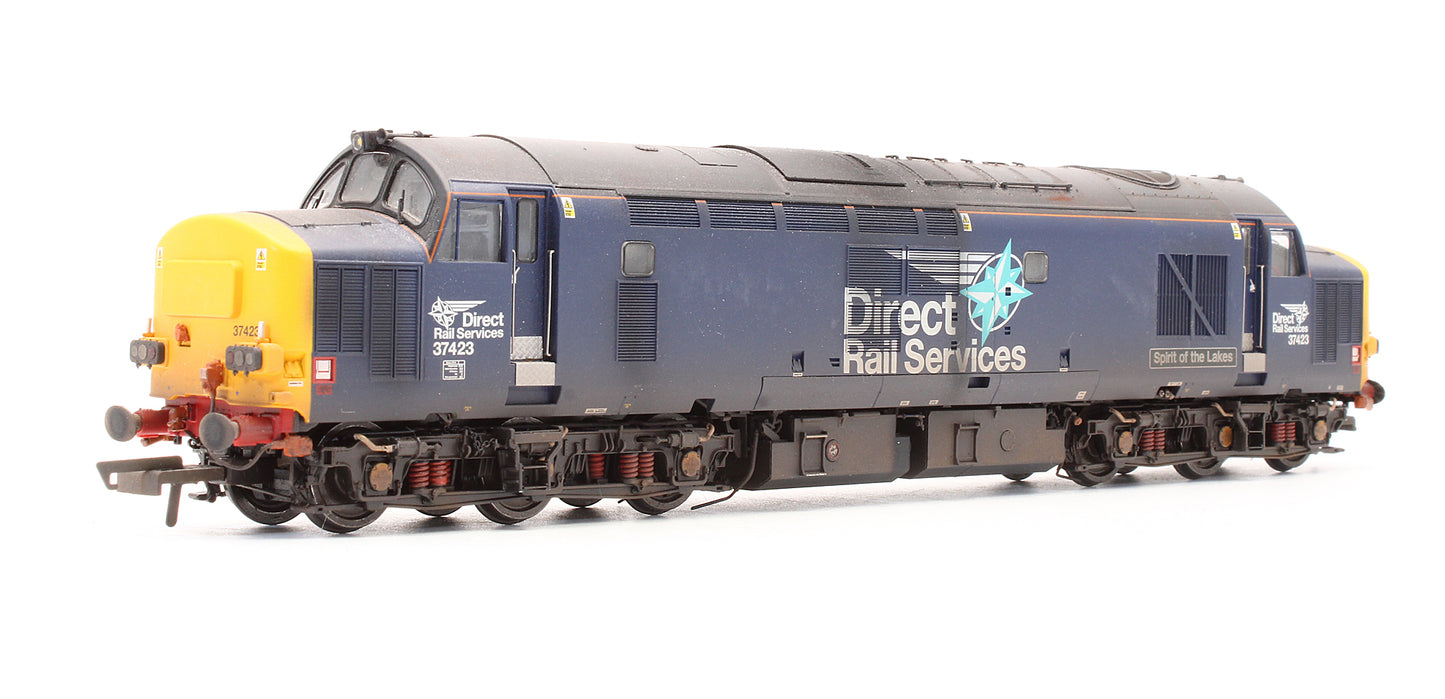 Pre-Owned ACC231737423 Class 37/4 37423 'Spirit of the Lakes' DRS Compass Diesel Locomotive - Custom Weathered
