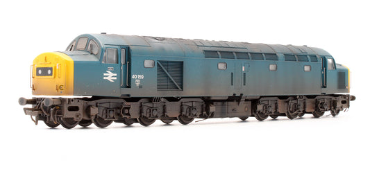 Pre-Owned 32-484 Class 40159 BR Blue Diesel Locomotive - Custom Weathered
