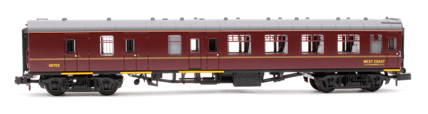 BR Mk1 BSK Brake Second Corridor WCRC Maroon No.99723