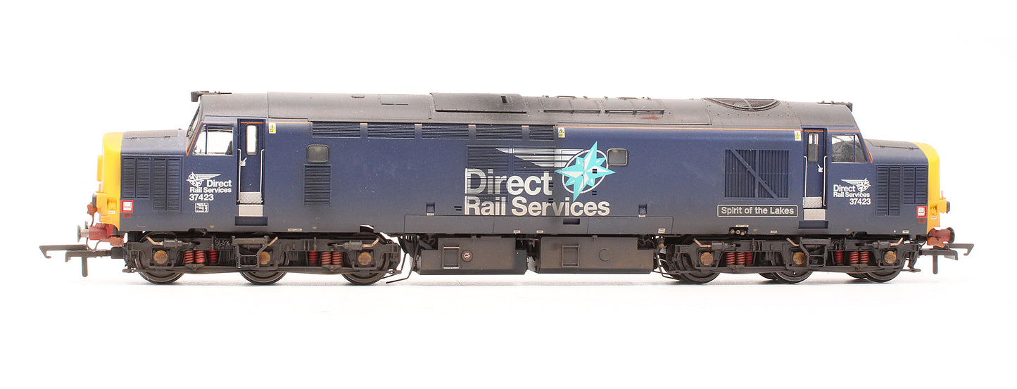 Pre-Owned ACC231737423 Class 37/4 37423 'Spirit of the Lakes' DRS Compass Diesel Locomotive - Custom Weathered