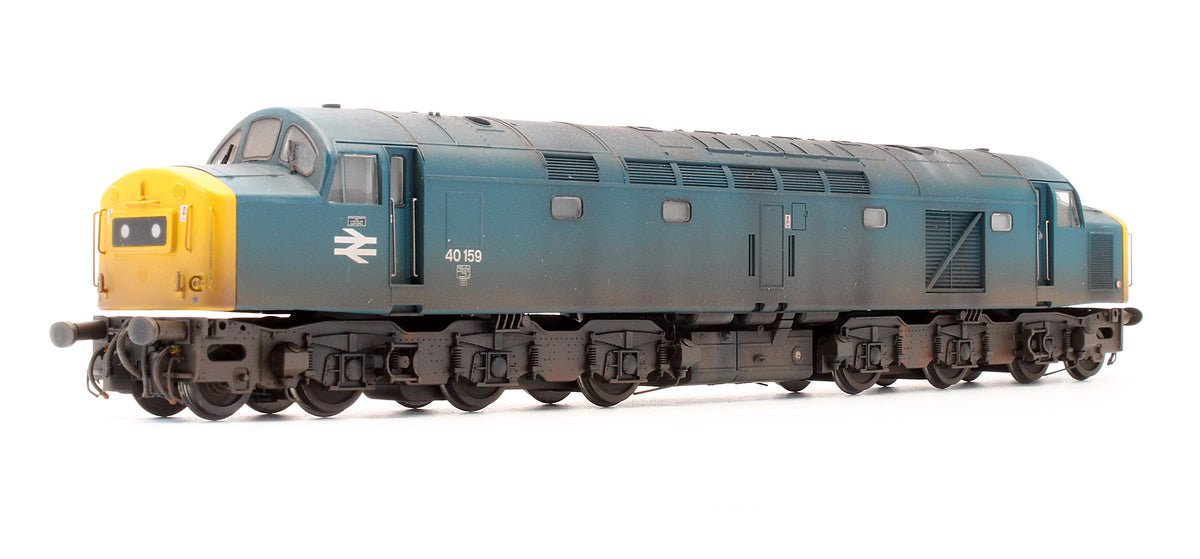 Pre-Owned 32-484 Class 40159 BR Blue Diesel Locomotive - Custom Weathered