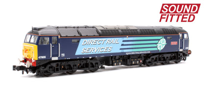 Class 47/4 47805 'John Scott' DRS Compass (Original) Diesel Locomotive - Sound Fitted