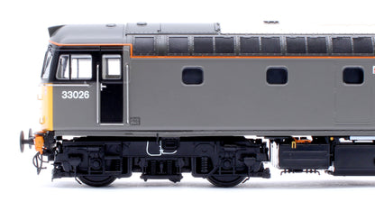 Class 33/0 BR General Grey No.33026 Diesel Locomotive