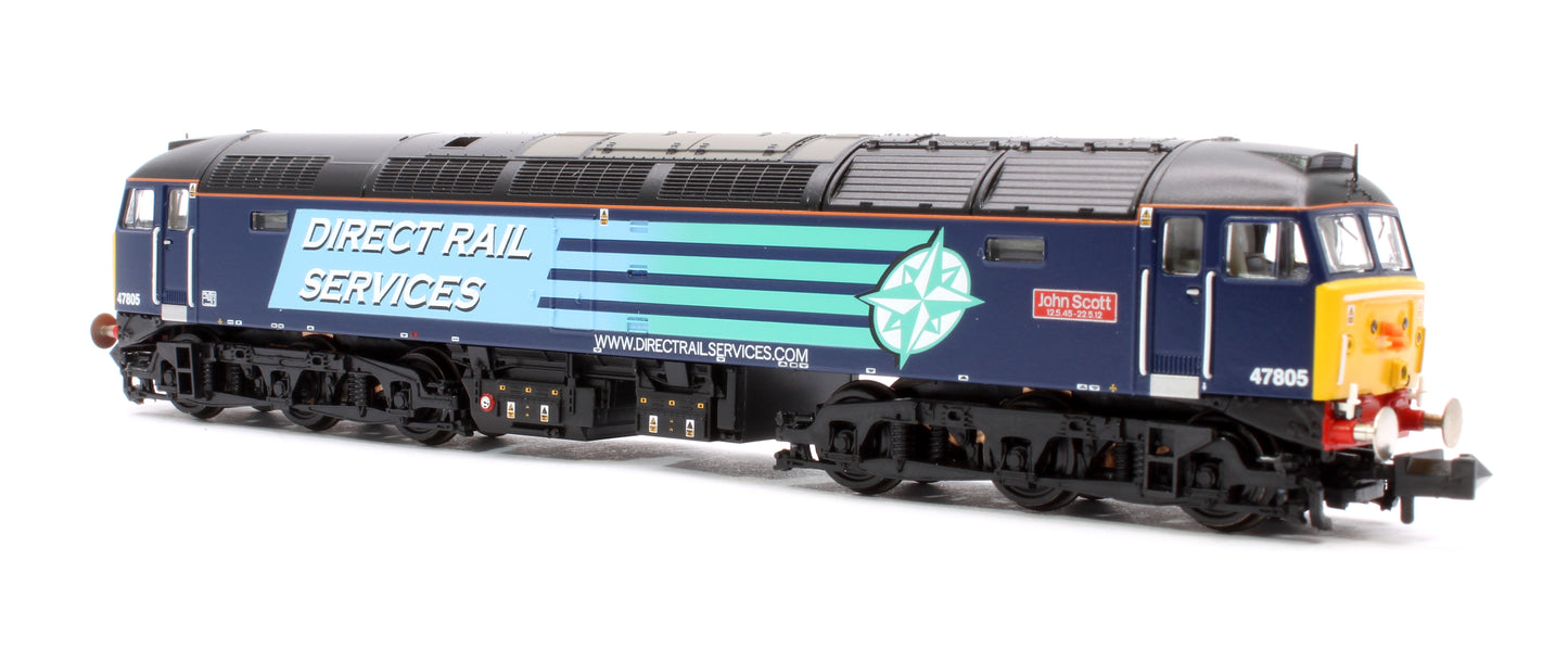 Class 47/4 47805 'John Scott' DRS Compass (Original) Diesel Locomotive - Sound Fitted