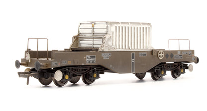 Pre-Owned 38-345 FNA Nuclear Flask Wagon Flat Floor 550014 - Custom Weathered