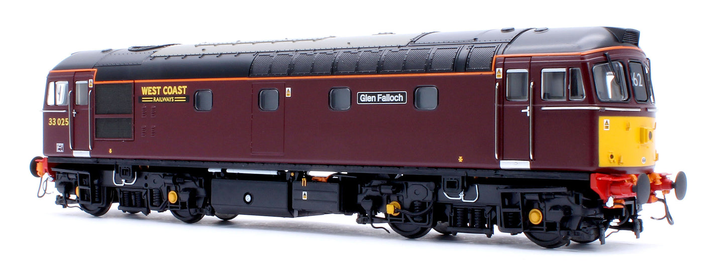 Class 33/0 West Coast Railways No.33025 'Glen Falloch' Diesel Locomotive