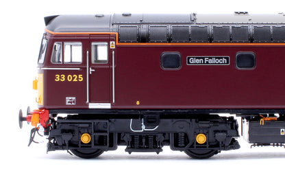 Class 33/0 West Coast Railways No.33025 'Glen Falloch' Diesel Locomotive