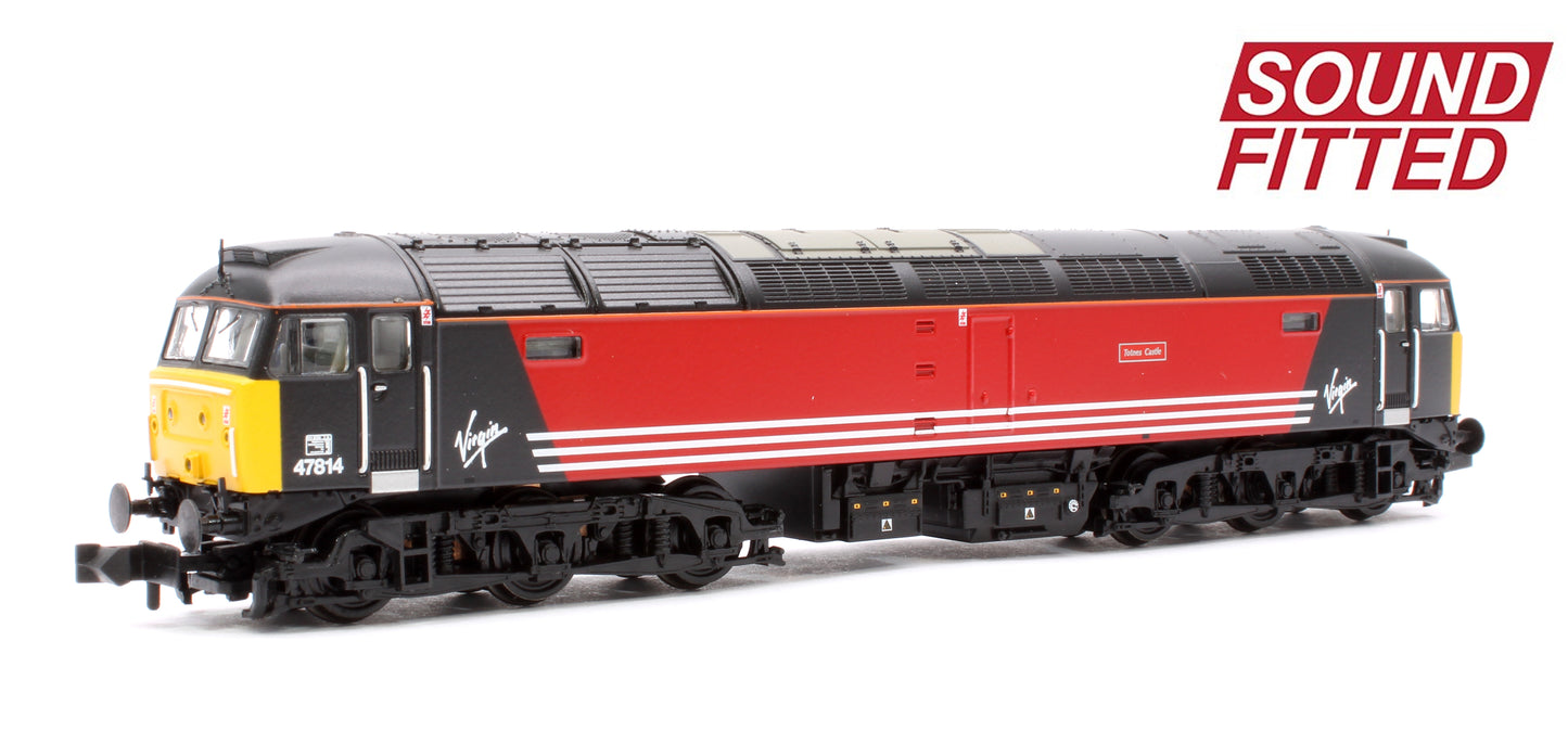 Class 47/7 47814 'Totnes Castle' Virgin Trains (Original) Diesel Locomotive - Sound Fitted