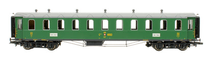 Pre-Owned L330510 SBB Green ex-Gotthardbahn 4-Piece Passenger Coach Set